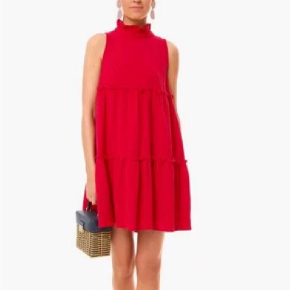 Pomander Place Dresses & Skirts - Pomander Place Vibrant Red Mini Dress